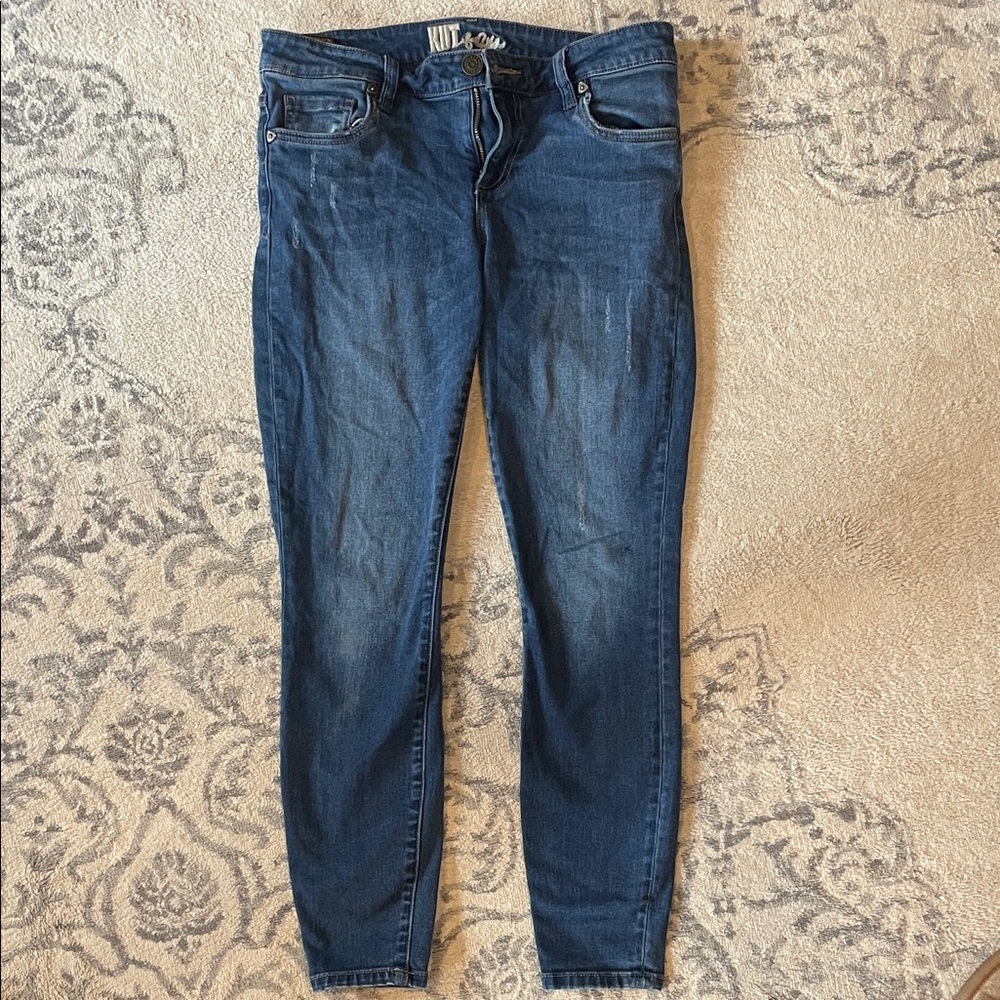 Kut from the Kloth Dark Blue Skinny Jeans